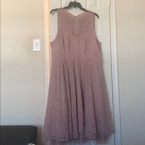 Lace and tule blush pink dress 💕